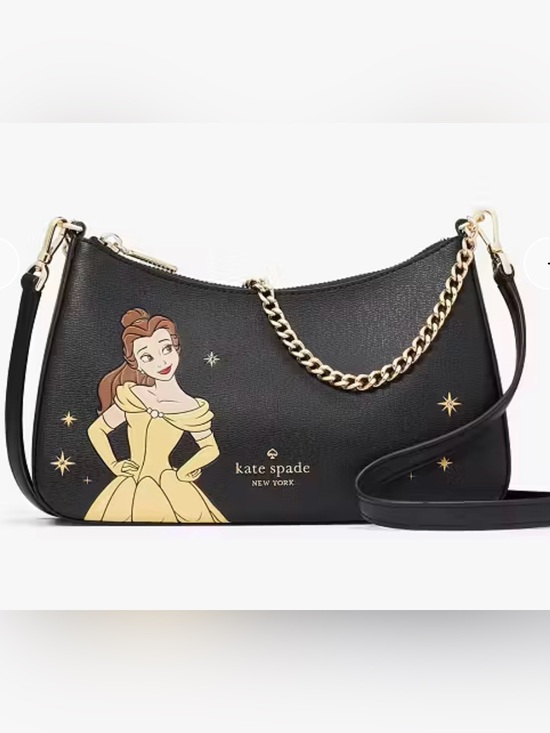 kate spade Handbags - Kate Spade x Disney Black Belle Chain Convertible Crossbody Bag *NWT